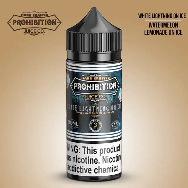 White Lightning On ICE - Prohibition Juice Co. - 100mL