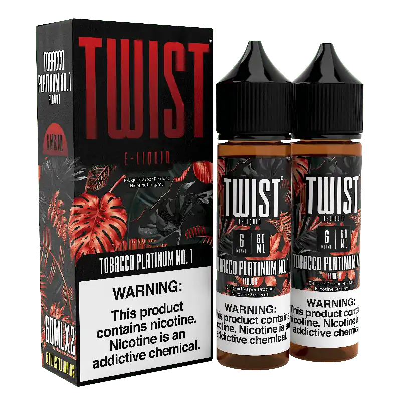 Tobacco Platinum No. 1. - Twist E-Liquids - 120mL