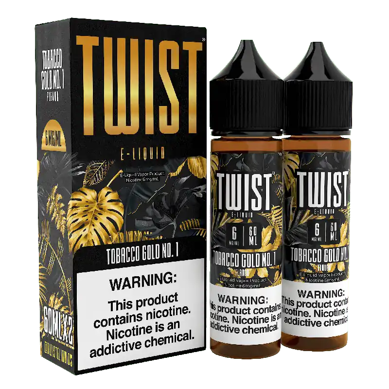 Tobacco Gold No. 1 - Twist E-Liquids - 120mL