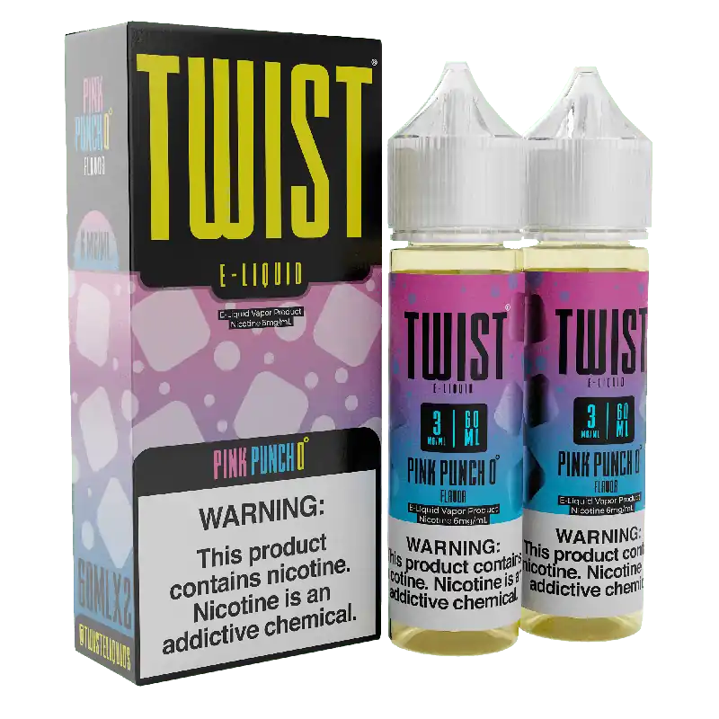 Pink Punch 0° (Pink 0°) - Twist E-Liquids - 120mL