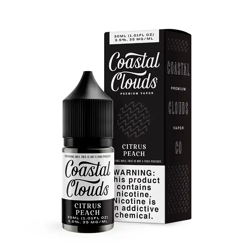 Citrus Peach SALT - Coastal Clouds - 30mL