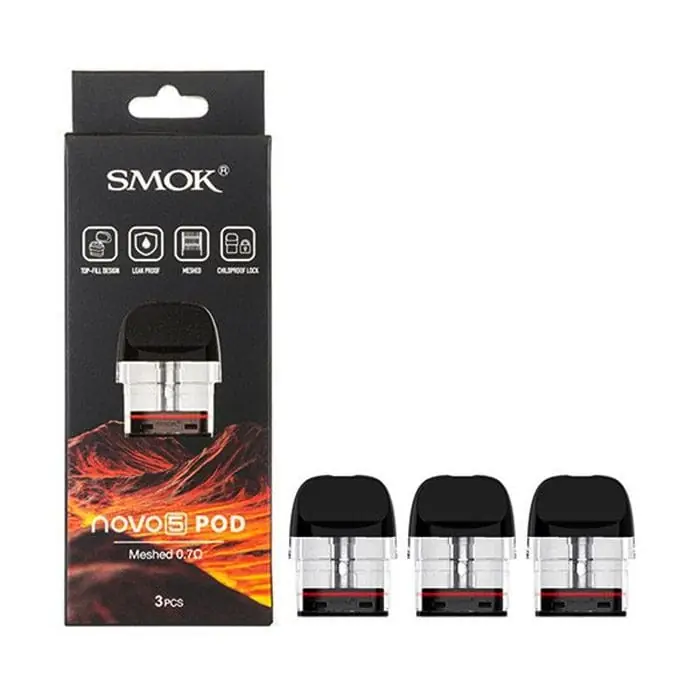 SMOK Novo 5 Replacement Pods - SMOKTech