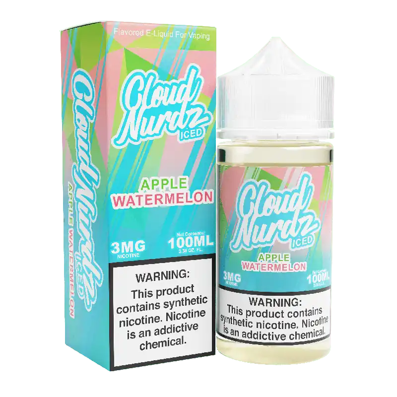 ICED Apple Watermelon - Cloud Nurdz - 100mL