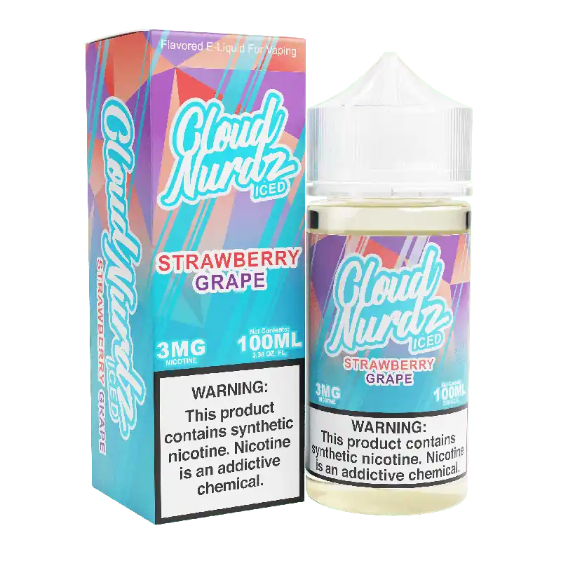 ICED Strawberry Grape - Cloud Nurdz - 100mL