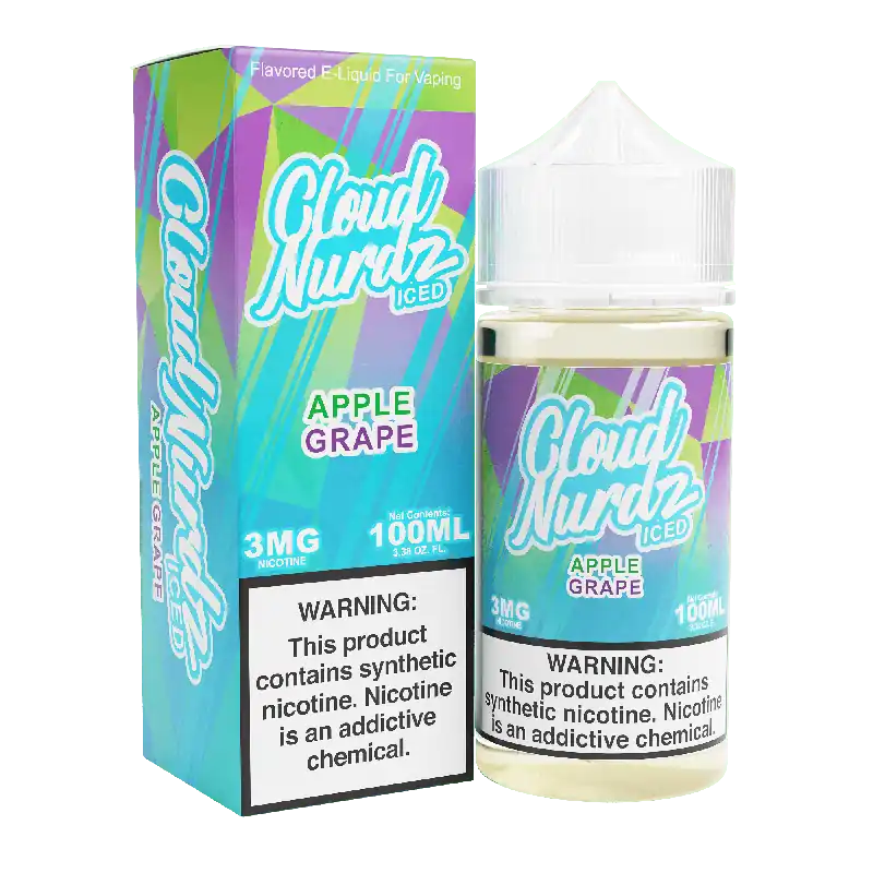 ICED Apple Grape - Cloud Nurdz - 100mL