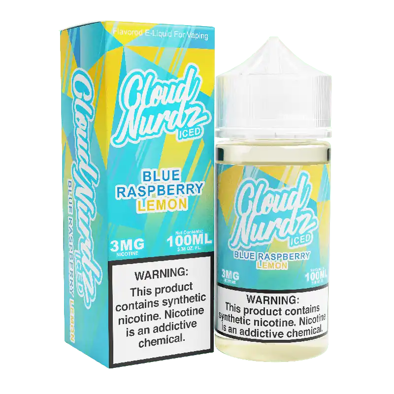 ICED Blue Raspberry Lemon - Cloud Nurdz - 100mL