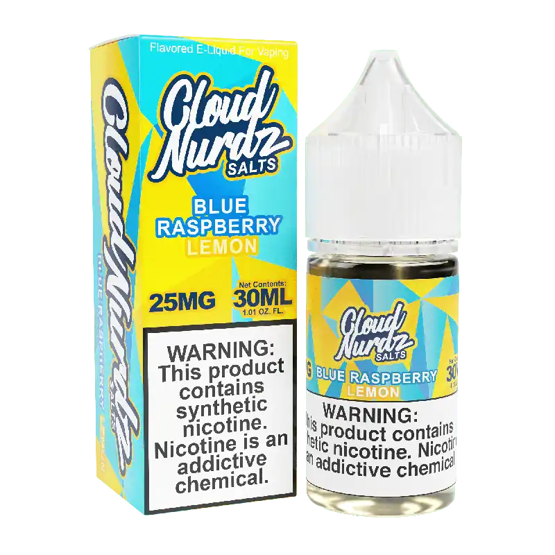 Blue Raspberry Lemon SALT - Cloud Nurdz - 30mL