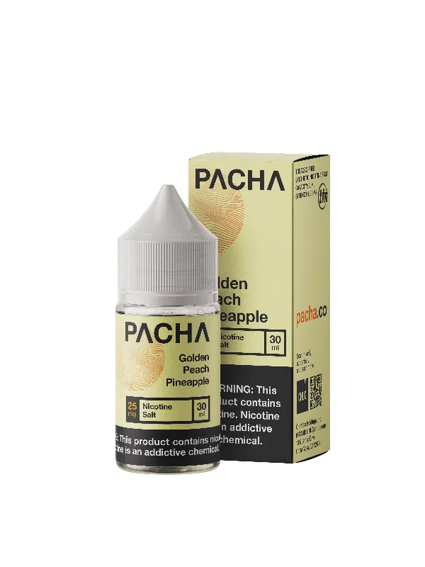Golden Peach Pineapple SALT - Pachamama - 30mL