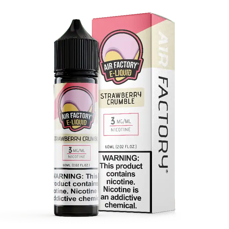Strawberry Crumble - Air Factory E-Liquids - 60mL