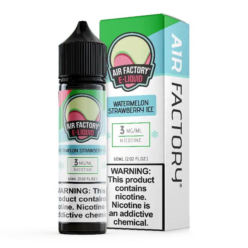Watermelon Strawberry ICE - Air Factory E-Liquids - 60mL