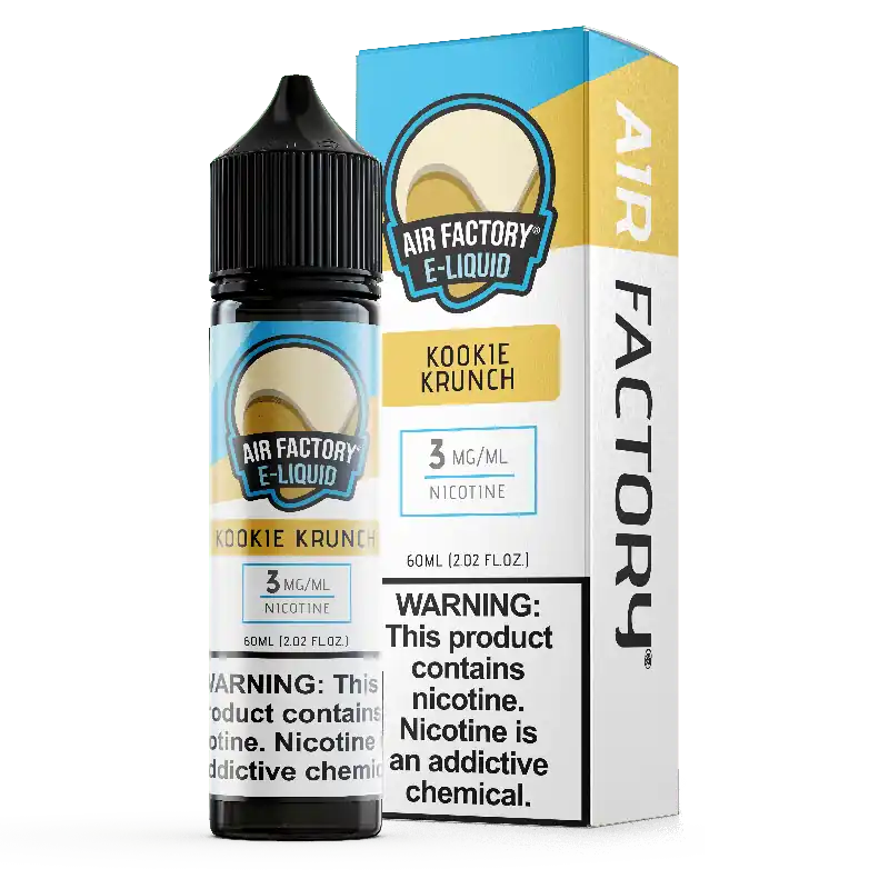 Vanilla Crumble/Kookie Krunch - Air Factory E-Liquids - 60mL