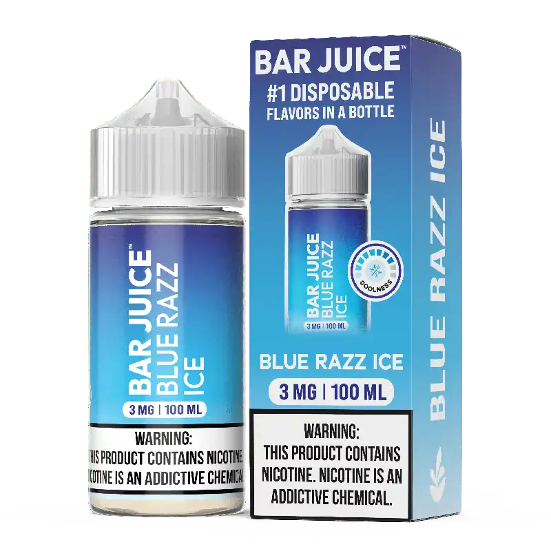 Blue Razz ICE - Bar Juice - 100mL