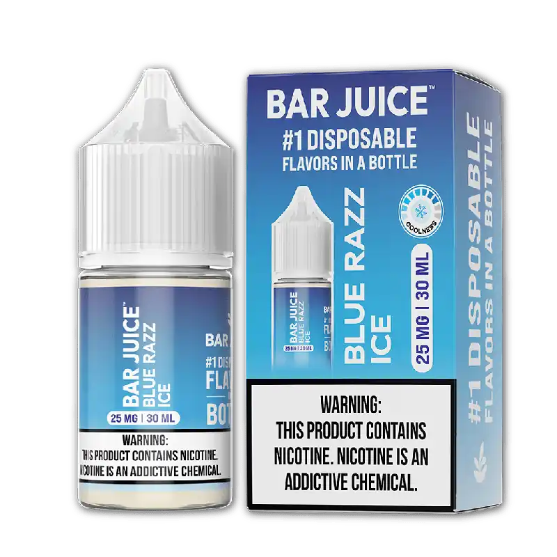 Blue Razz ICE SALT - Bar Juice - 30mL