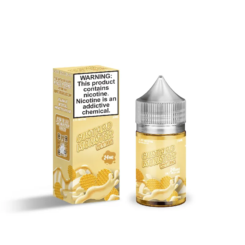 Vanilla SALT - Custard Monster - 30mL