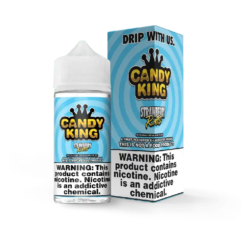 Strawberry Rolls - Candy King - 100mL