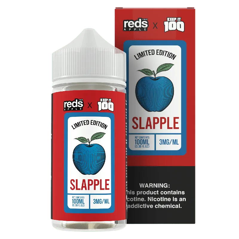 Slapple - Red's Apple E-Juice x Keep It 100 - 100mL
