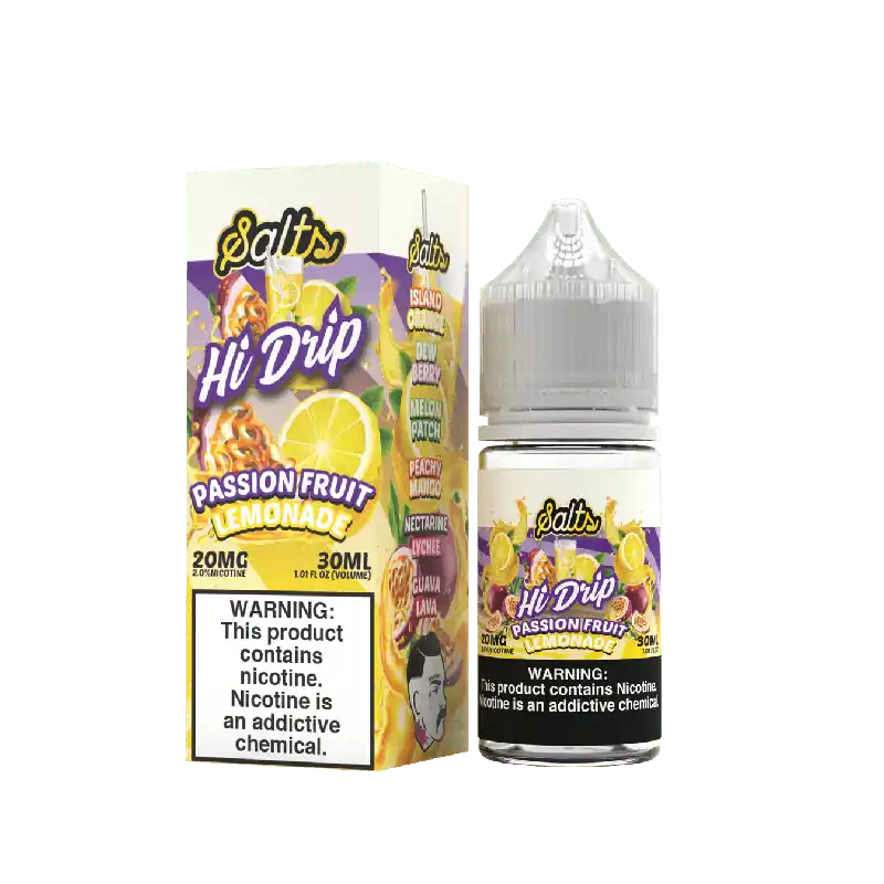 Passion Fruit Lemonade SALT - Hi Drip - 30mL