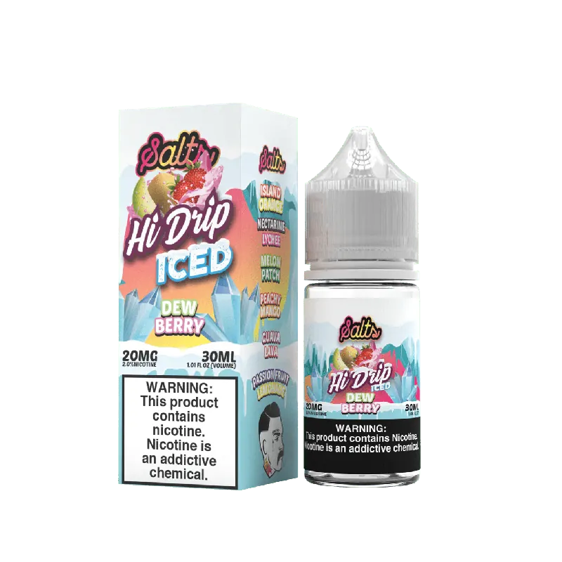 Dew Berry ICED SALT - Hi Drip - 30mL