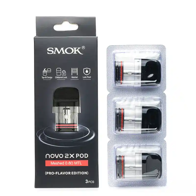 SMOK Novo 2X Replacement Pods - SMOKTech