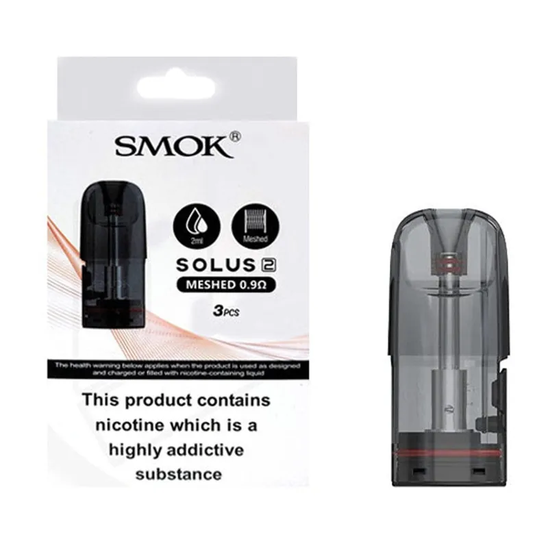 SMOK Solus 2 Replacement Pods - SMOKTech
