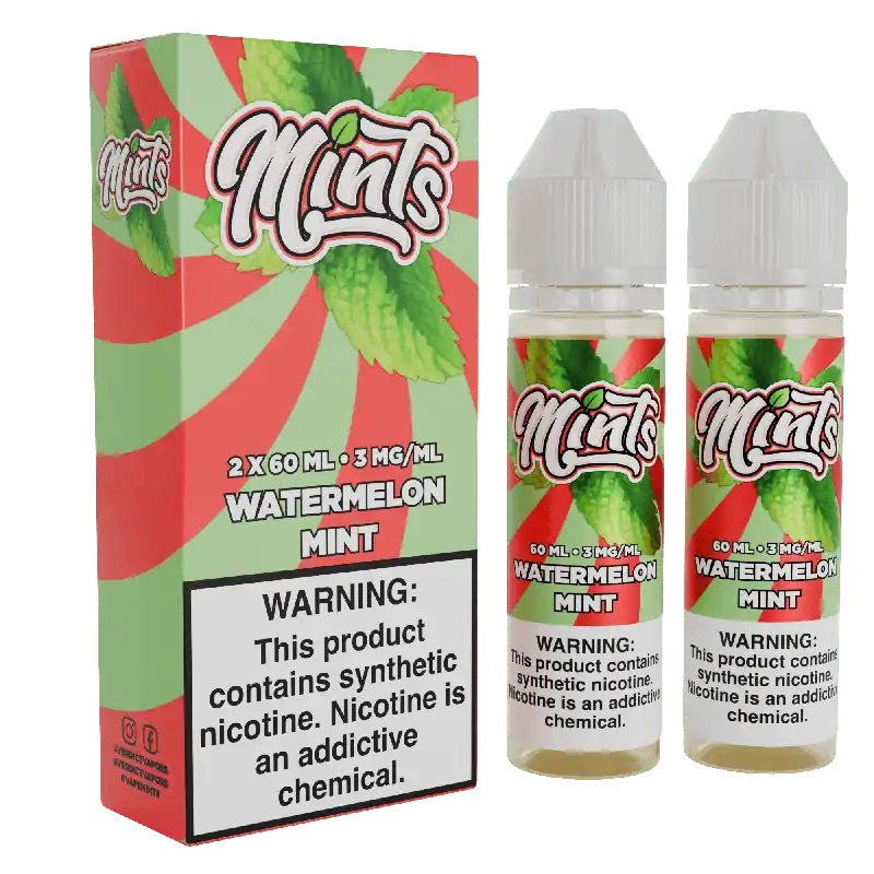 Watermelon Mint - Mints Vape Co. - 120mL