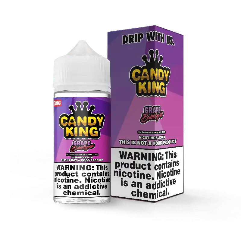 Grape Bubblegum - Candy King - 100mL