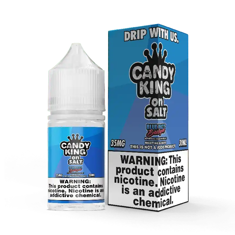 Blue Razz Bubblegum SALT - Candy King On SALT - 30mL