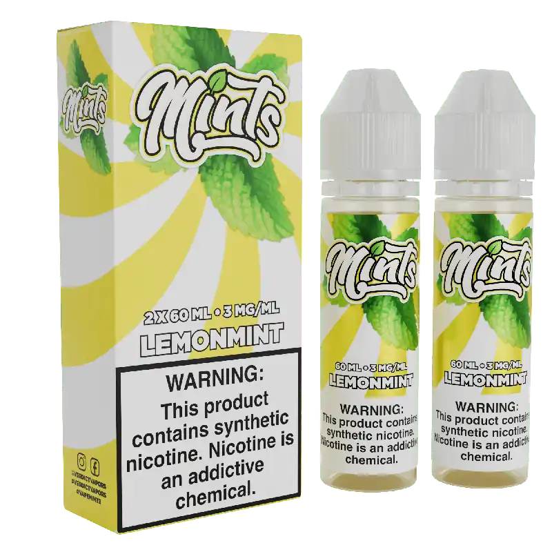 Lemon Mint - Mints Vape Co. - 120mL
