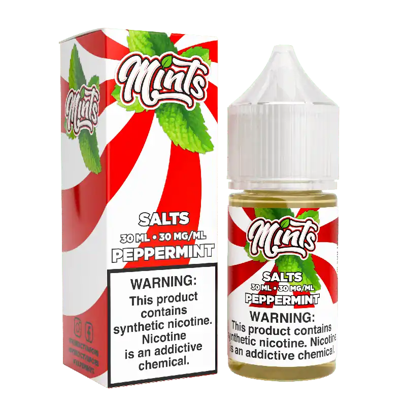 Peppermint SALT - Mints Vape Co. - 30mL