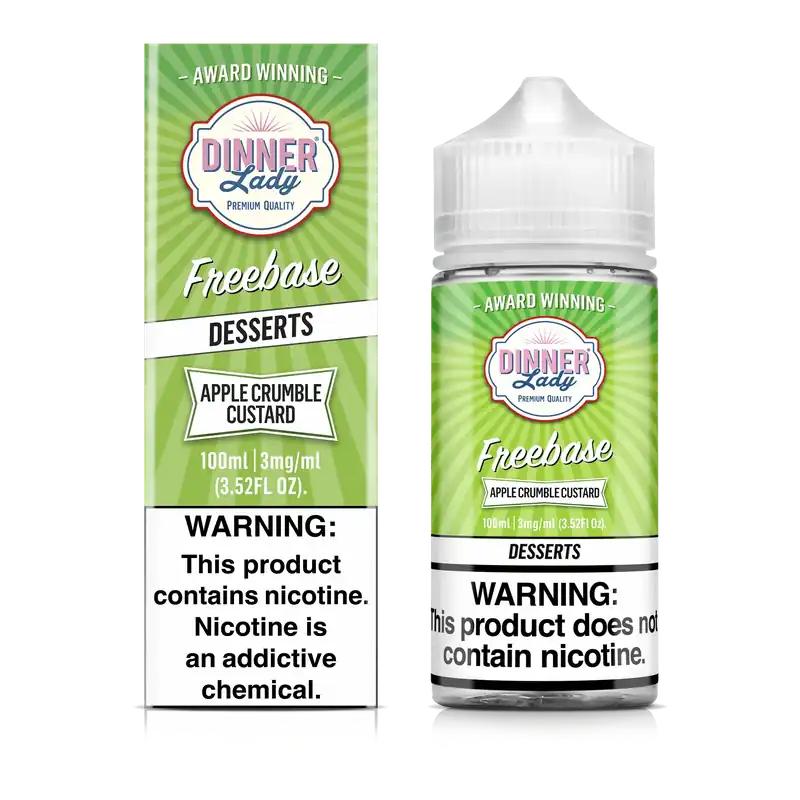 Apple Crumble Custard - Dinner Lady - 100mL