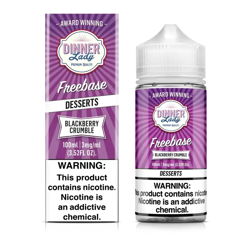 Blackberry Crumble - Dinner Lady - 100mL