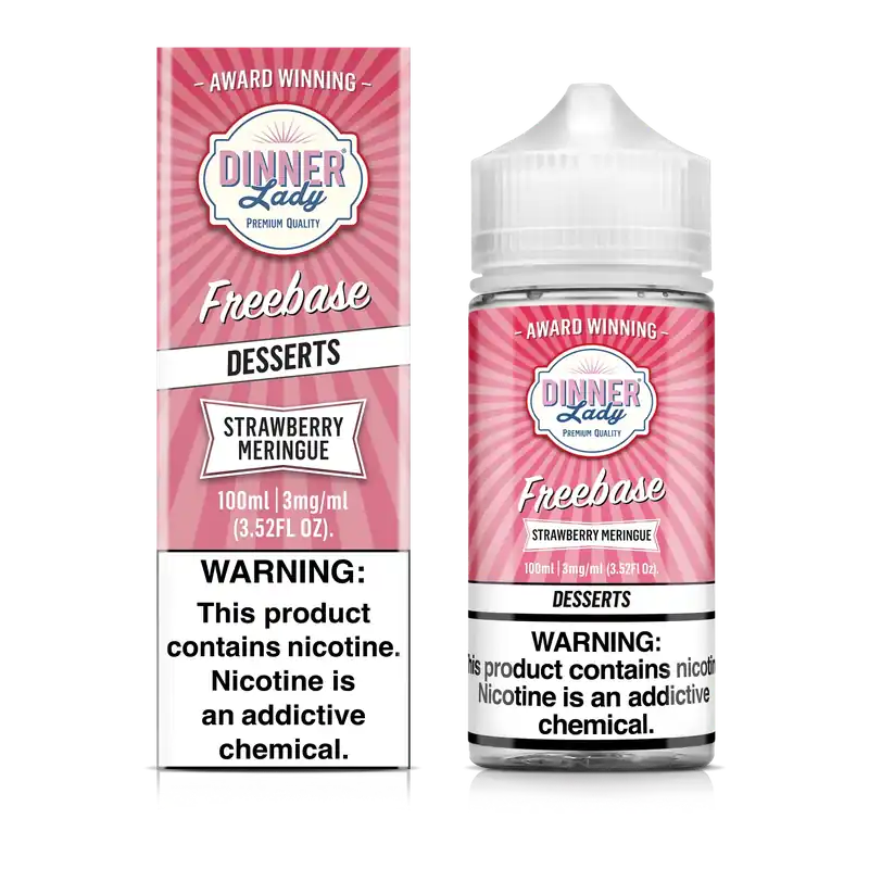 Strawberry Meringue - Dinner Lady - 100mL