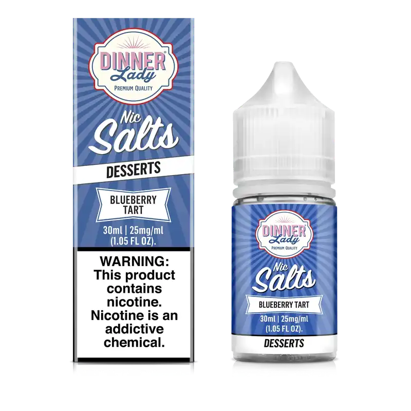 Blueberry Tart SALT - Dinner Lady - 30mL
