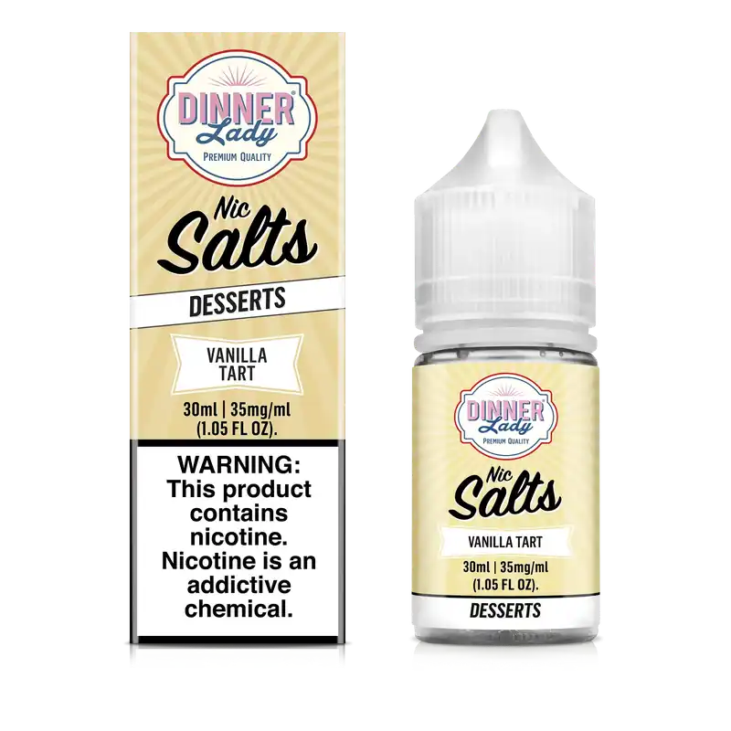 Vanilla Tart SALT - Dinner Lady - 30mL