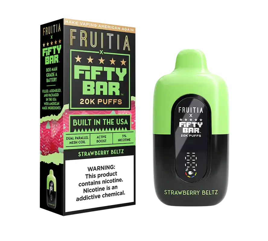 Fruitia x Fifty Bar 20K Disposable - Disposables