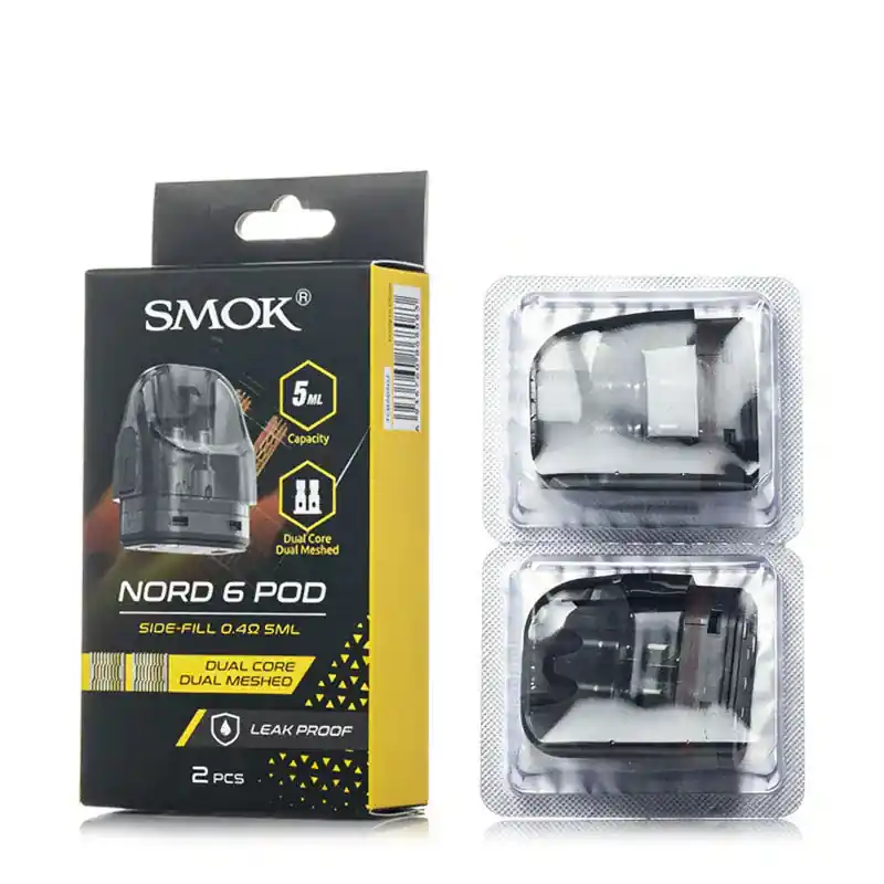 SMOK Nord 6 Replacement Pods - SMOKTech
