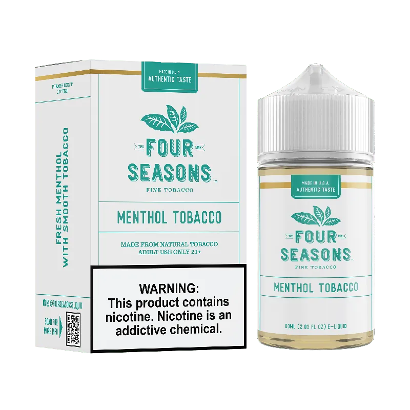 Menthol Tobacco - Four Seasons - 60mL