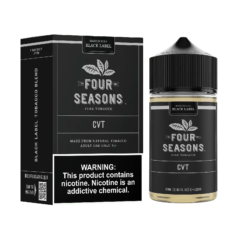 Custard Vanilla Tobacco (CVT) - Four Seasons - 60mL