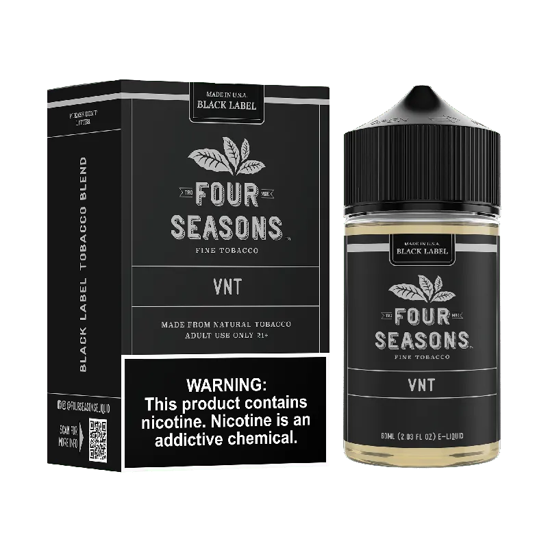 Vanilla Nut Tobacco (VNT) - Four Seasons - 60mL