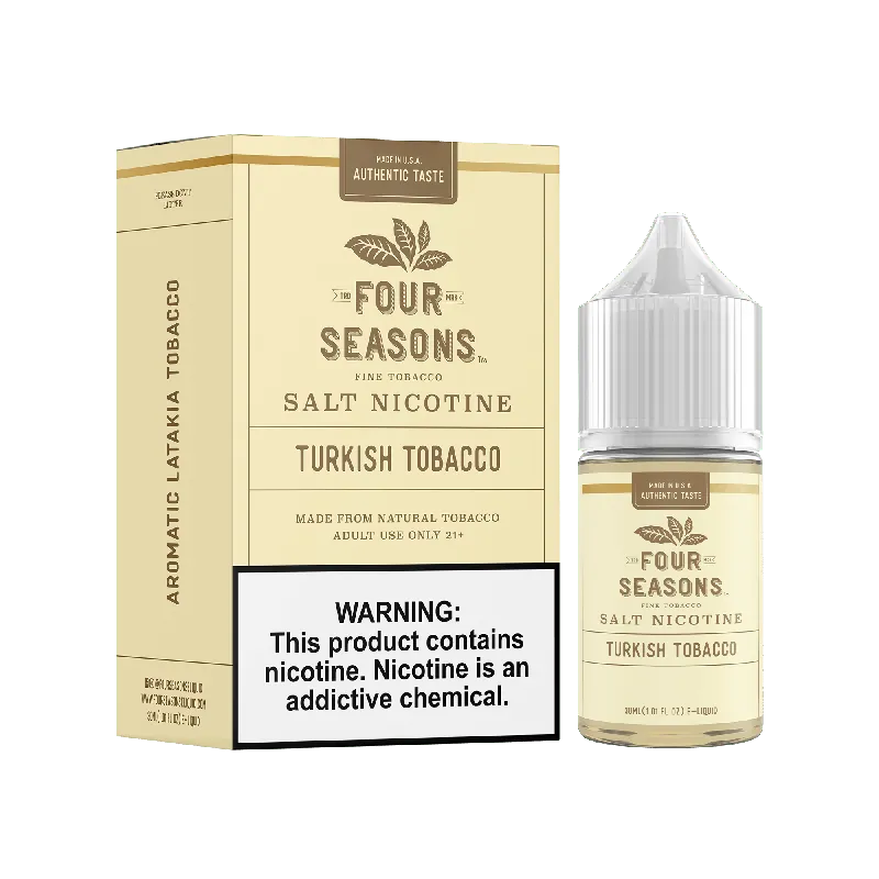 Turkish Tobacco SALT - Four Seasons - 30mL