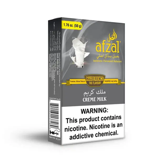 Afzal Cream Milk Hookah Flavors
