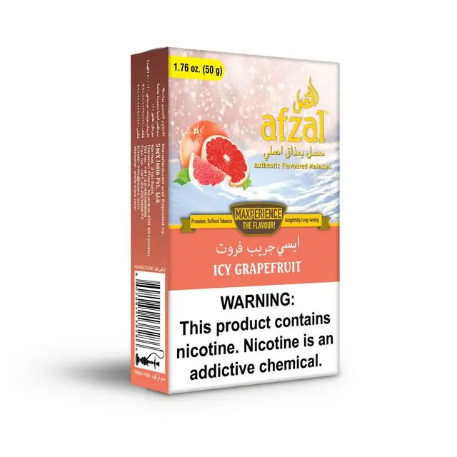 Afzal Icy Grapefruit Hookah Flavors