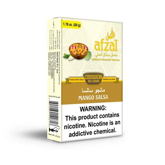 Afzal Mango Salsa Hookah Flavors