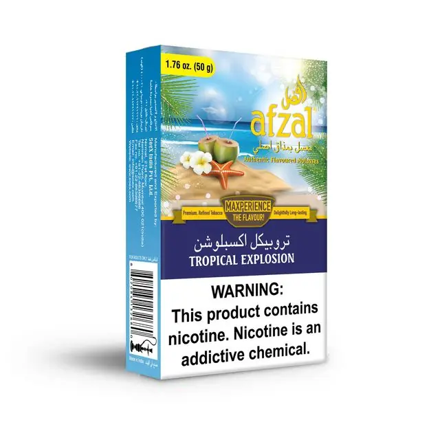 Afzal Tropical Explosion Hookah Flavors