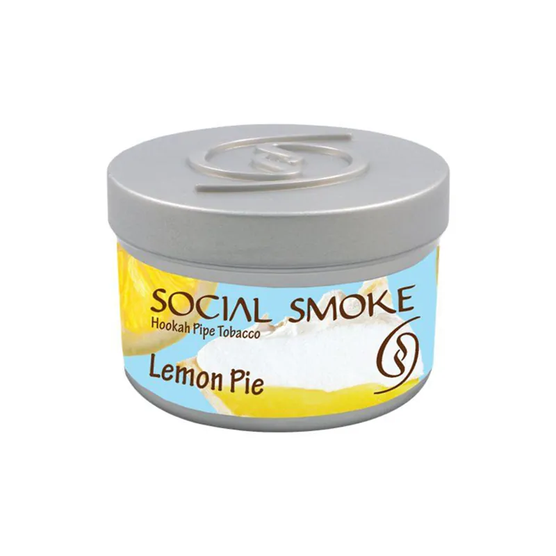 Social Smoke Lemon Pie Hookah Flavor - 200G