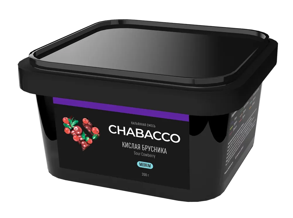 Chabacco Sour Cowberry Hookah Flavors