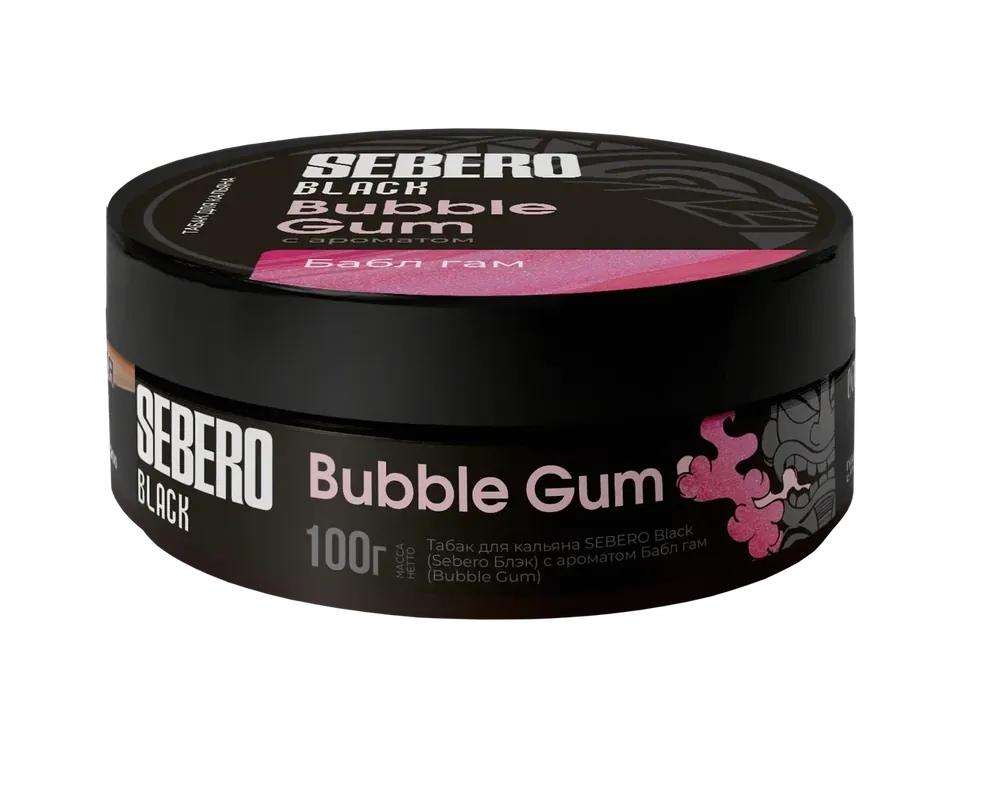 Sebero Black Bubble Gum Hookah Shisha Flavor