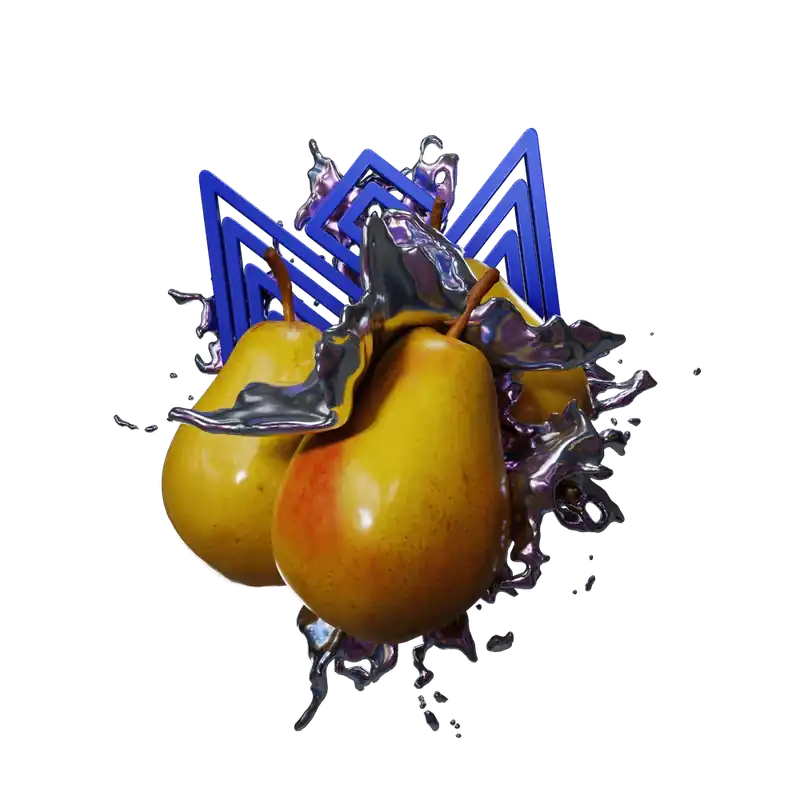 Sapphire Crown Crispy Pear Hookah Flavor