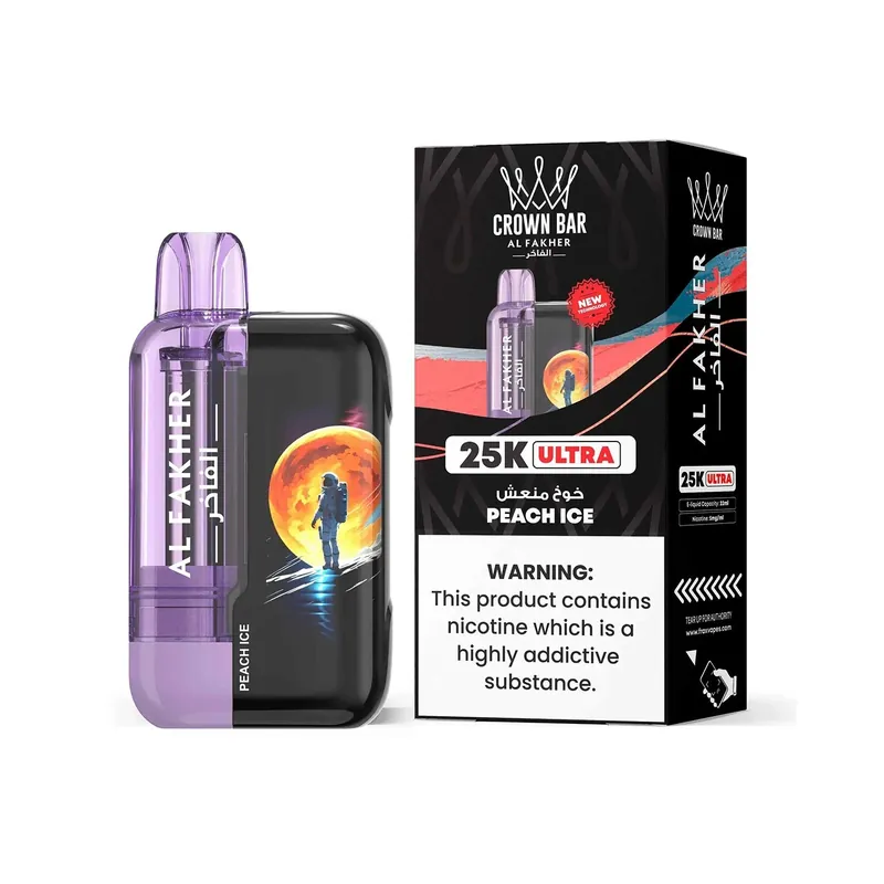 Al Fakher Crown Bar Vape 25K Ultra Disposable Pack of 5 pcs