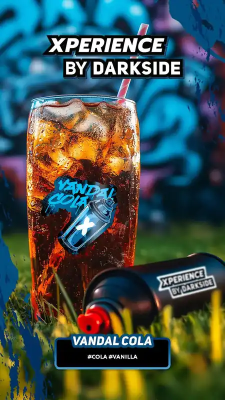 Darkside Xperience Vandal Cola Hookah Shisha Flavor